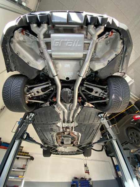 Preview: Grail Abgasanlage 3 Zoll BMW M3 / M4 G80 / G82 / G83